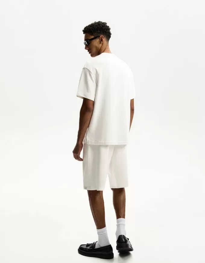 Short sleeve plush T-shirt Short sleeve plush T-shirt