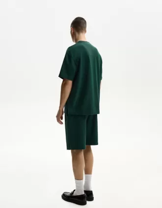 Short sleeve plush T-shirt