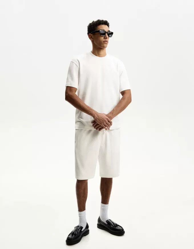 Short sleeve plush T-shirt Short sleeve plush T-shirt