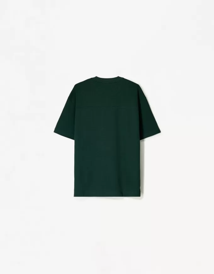 Short sleeve plush T-shirt Short sleeve plush T-shirt