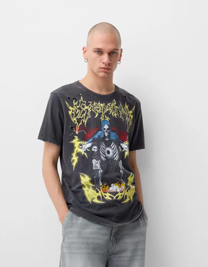 Short sleeve print T-shirt Short sleeve print T-shirt