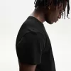 Short sleeve slub effect T-shirt Short sleeve slub effect T-shirt