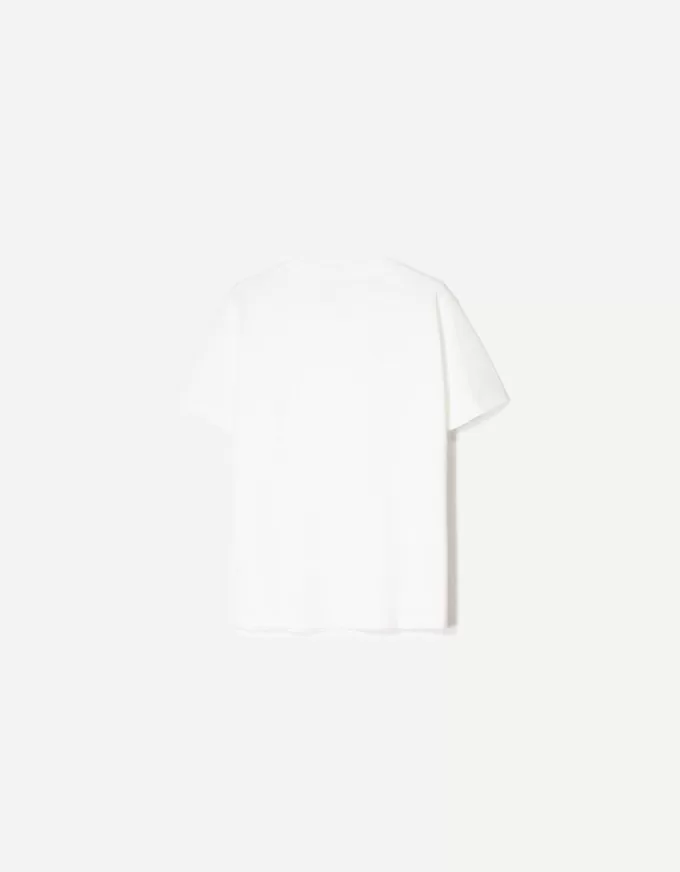 Short sleeve slub effect T-shirt Short sleeve slub effect T-shirt