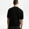 Short sleeve textured T-shirt Short sleeve textured T-shirt