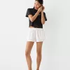 Shorts with elastic waistband detail