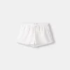 Shorts with elastic waistband detail