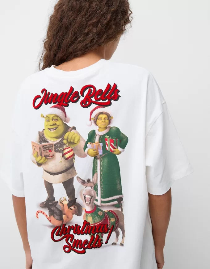 Shrek print short sleeve T-shirt Shrek print short sleeve T-shirt