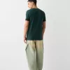 Slim-fit short sleeve T-shirt with stripe detail Slim-fit short sleeve T-shirt with stripe detail