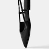 Slingback ballerinas with pointed toe