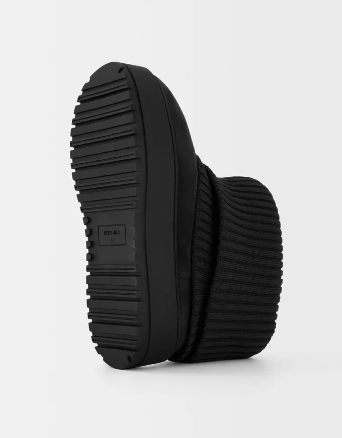 Sock platform ankle boots Sock platform ankle boots