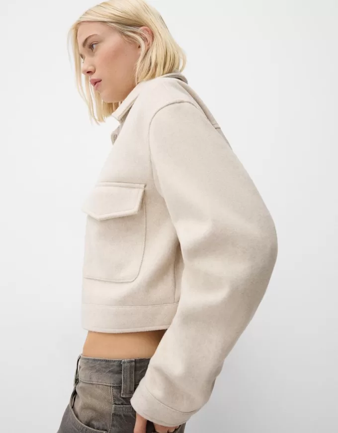 Soft cropped jacket