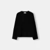 Soft touch crew neck sweater