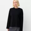 Soft touch crew neck sweater