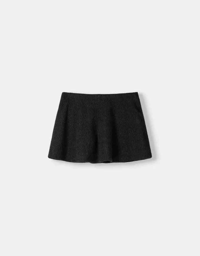 Soft touch mini skirt