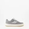 Split leather skater sneakers Split leather skater sneakers