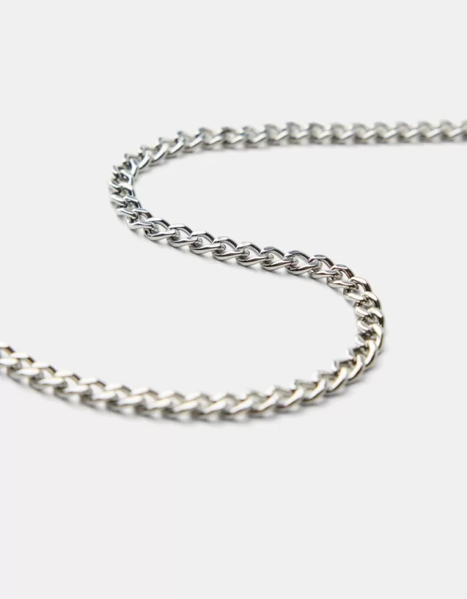 Stainless steel chain link necklace