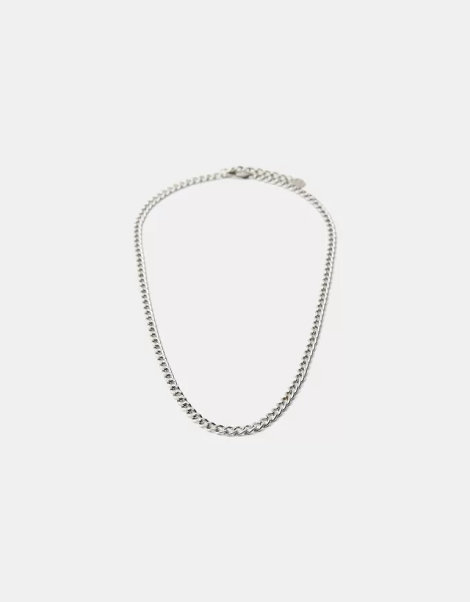Stainless steel chain link necklace