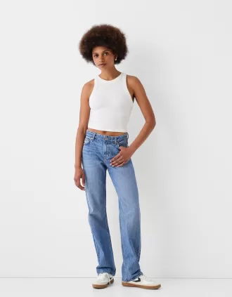 Straight fit jeans