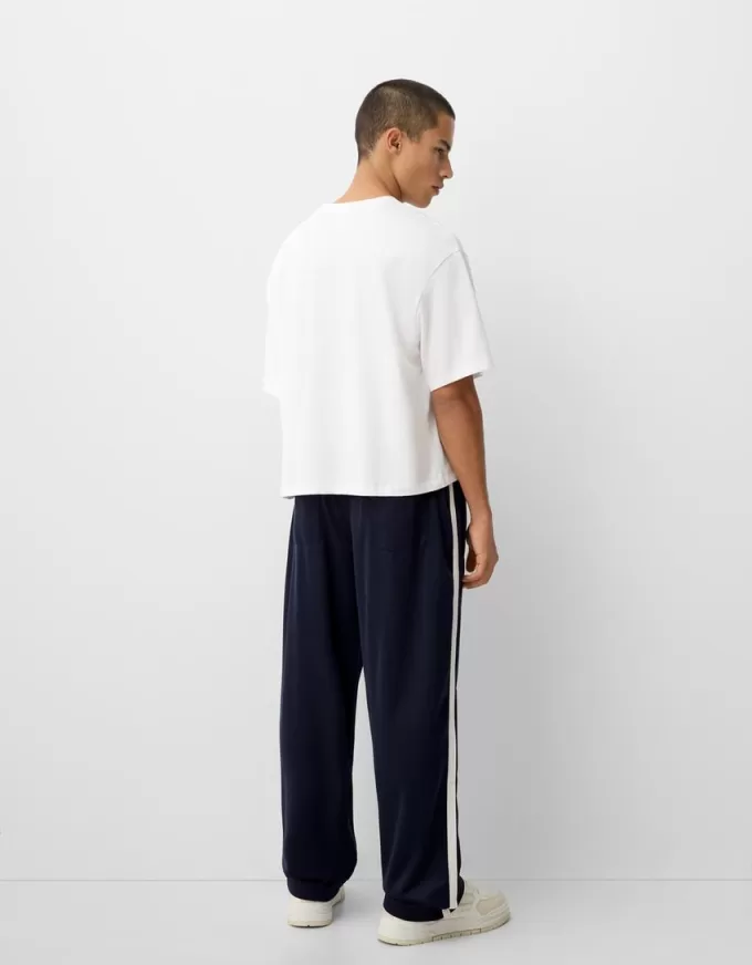 Straight-fit pants