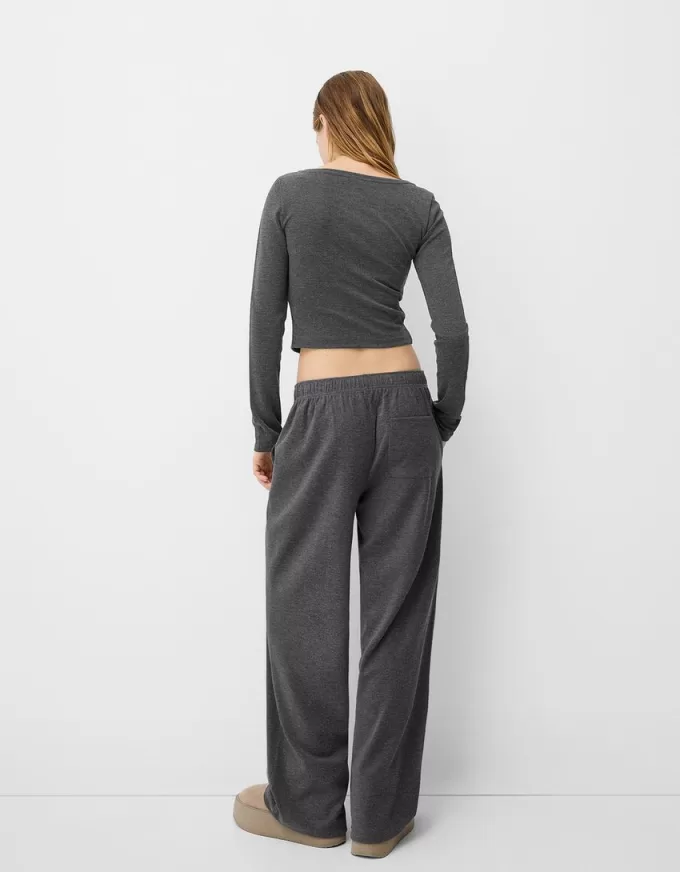 Straight fit pants