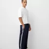 Straight-fit pants