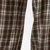 Straight fit plaid pants Straight fit plaid pants