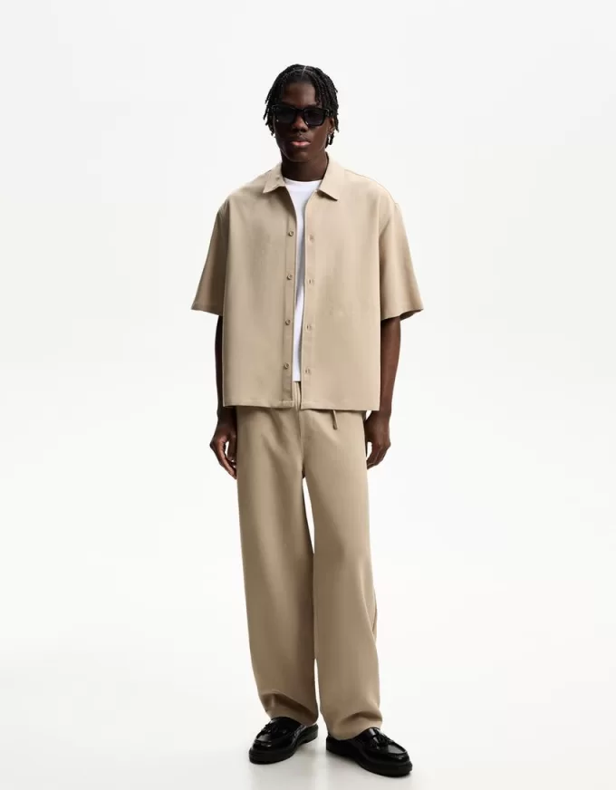 Straight fit tailored sweatpants Straight fit tailored sweatpants