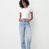 Straight fit wide-leg jeans Straight fit wide-leg jeans