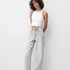 Straight fit wide-leg jeans Straight fit wide-leg jeans