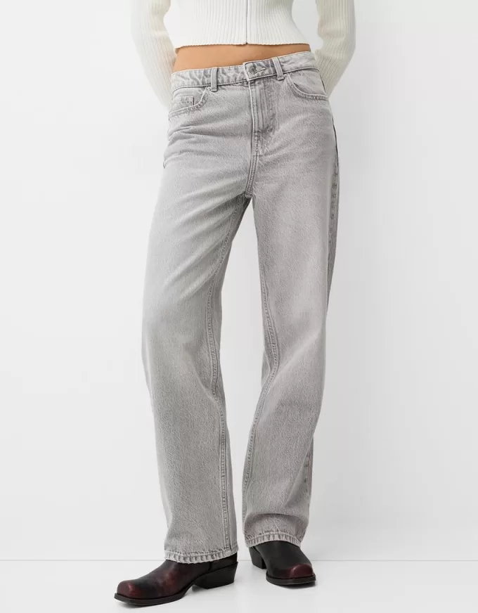 Straight fit wide-leg jeans Straight fit wide-leg jeans