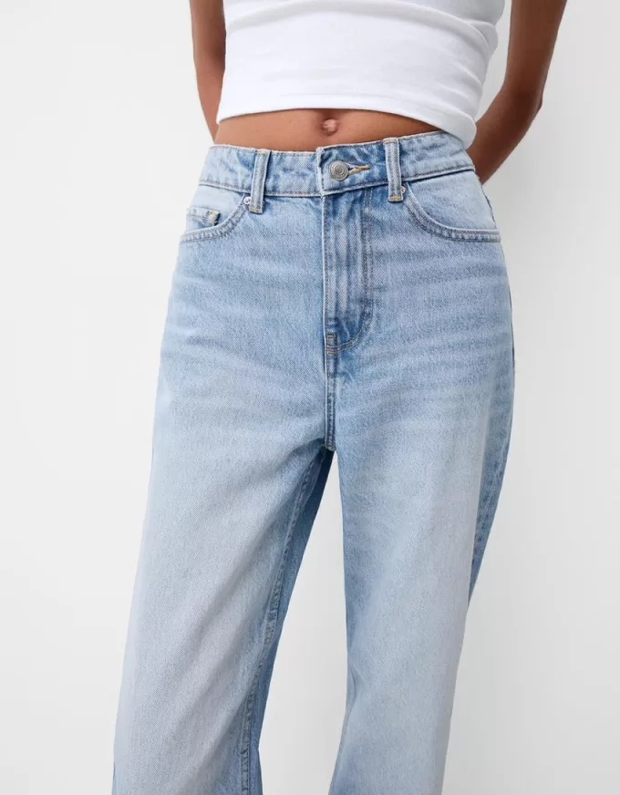 Straight fit wide-leg jeans Straight fit wide-leg jeans