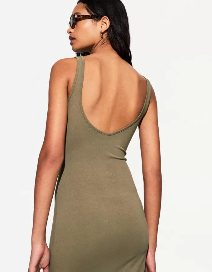 Strappy midi dress