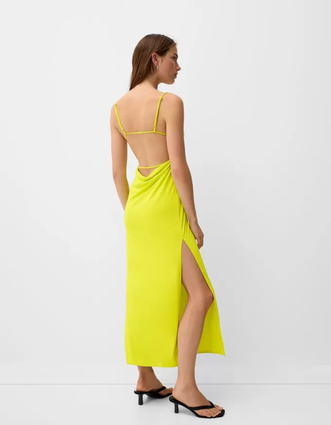 Strappy midi dress