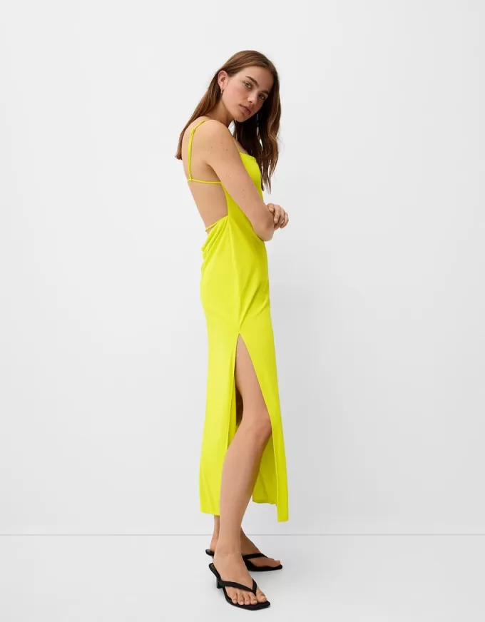 Strappy midi dress