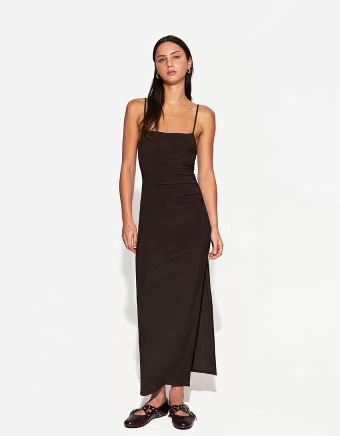 Strappy midi dress
