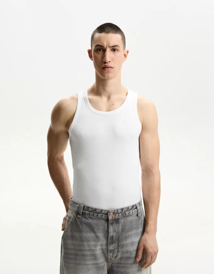 Strappy ribbed top Strappy ribbed top