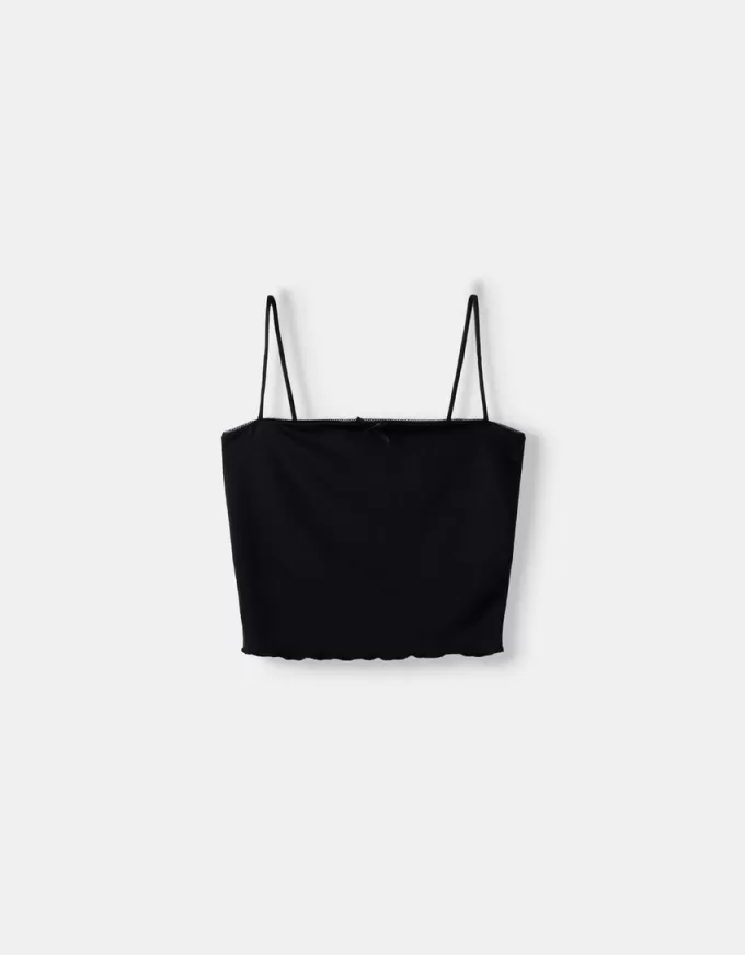 Strappy top with a bow detail Strappy top with a bow detail