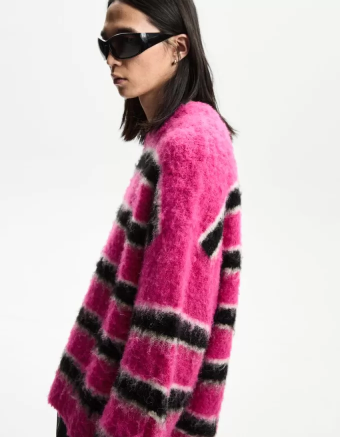 Striped boxy fit sweater Striped boxy fit sweater