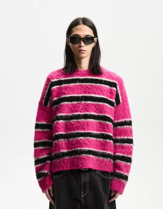 Striped boxy fit sweater Striped boxy fit sweater