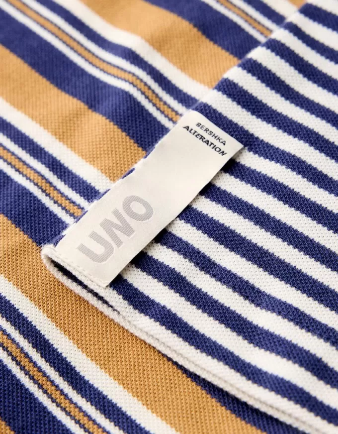 Striped long sleeve polo shirt Striped long sleeve polo shirt