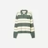 Striped polo sweater Striped polo sweater