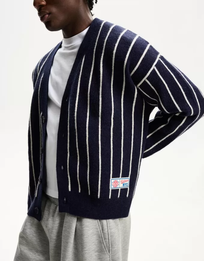 Striped print sporty jacket Striped print sporty jacket