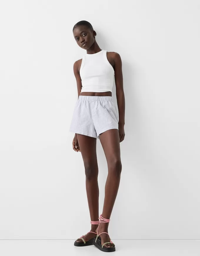 Striped shorts