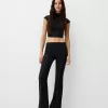 Studded flared pants Studded flared pants