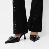 Studded flared pants Studded flared pants