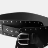 Studded wide belt Studded wide belt