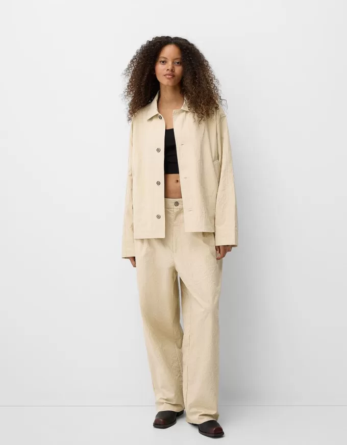 Super baggy creased pants Super baggy creased pants