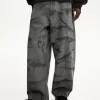 Super baggy faded pants