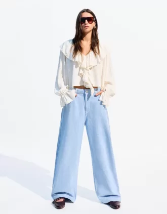 Super baggy full rise jeans