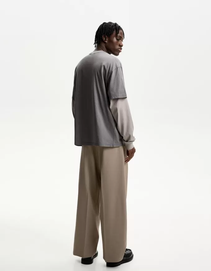 Super baggy tailored pants